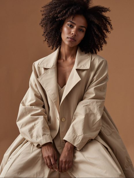 Beige Trench Coat