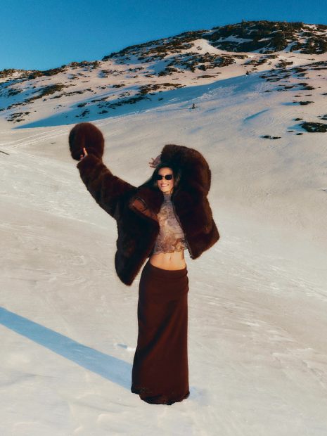 Oversized Faux Fur Coat