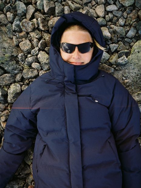 Navy Padded Jacket