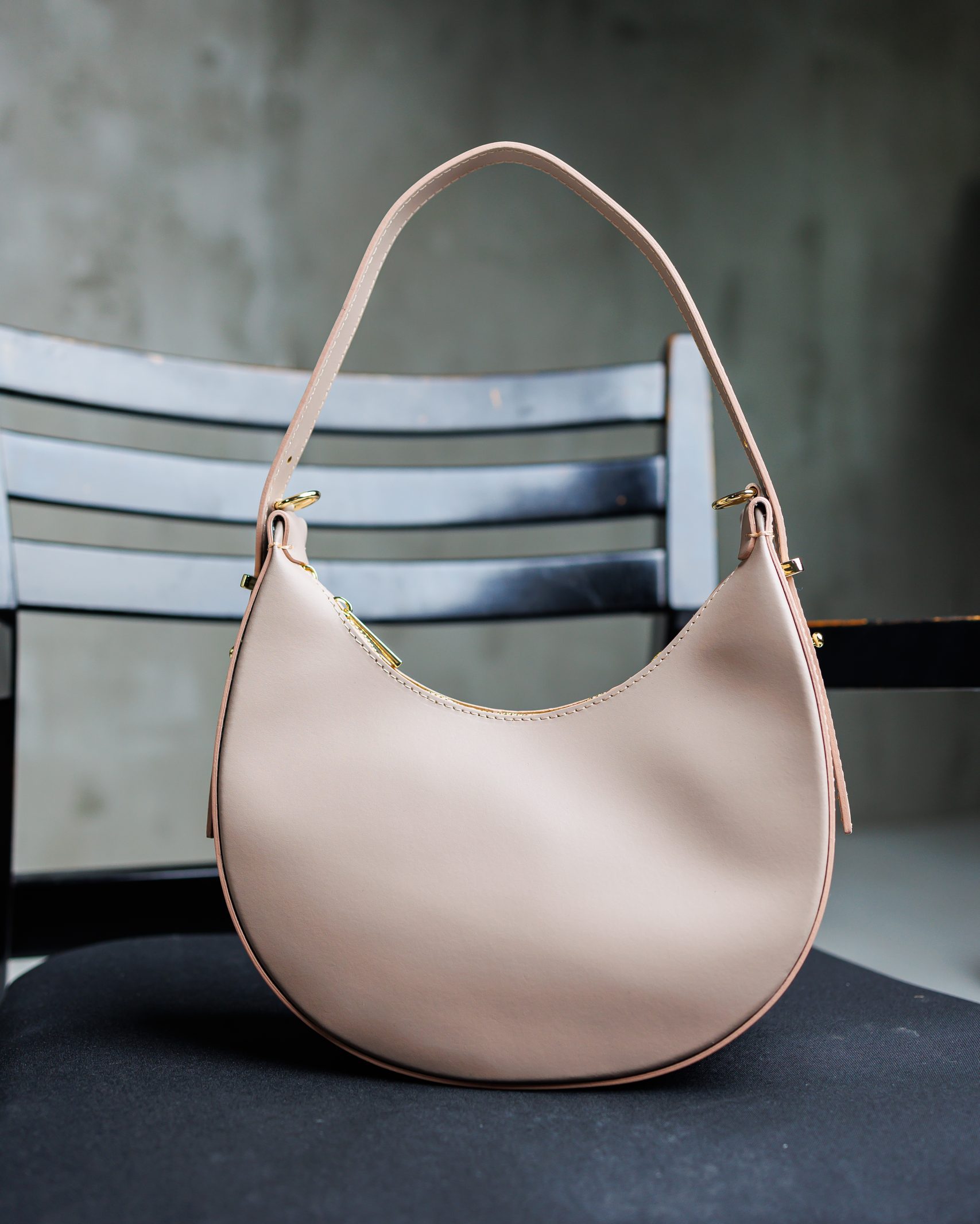 Pink Leather Bag