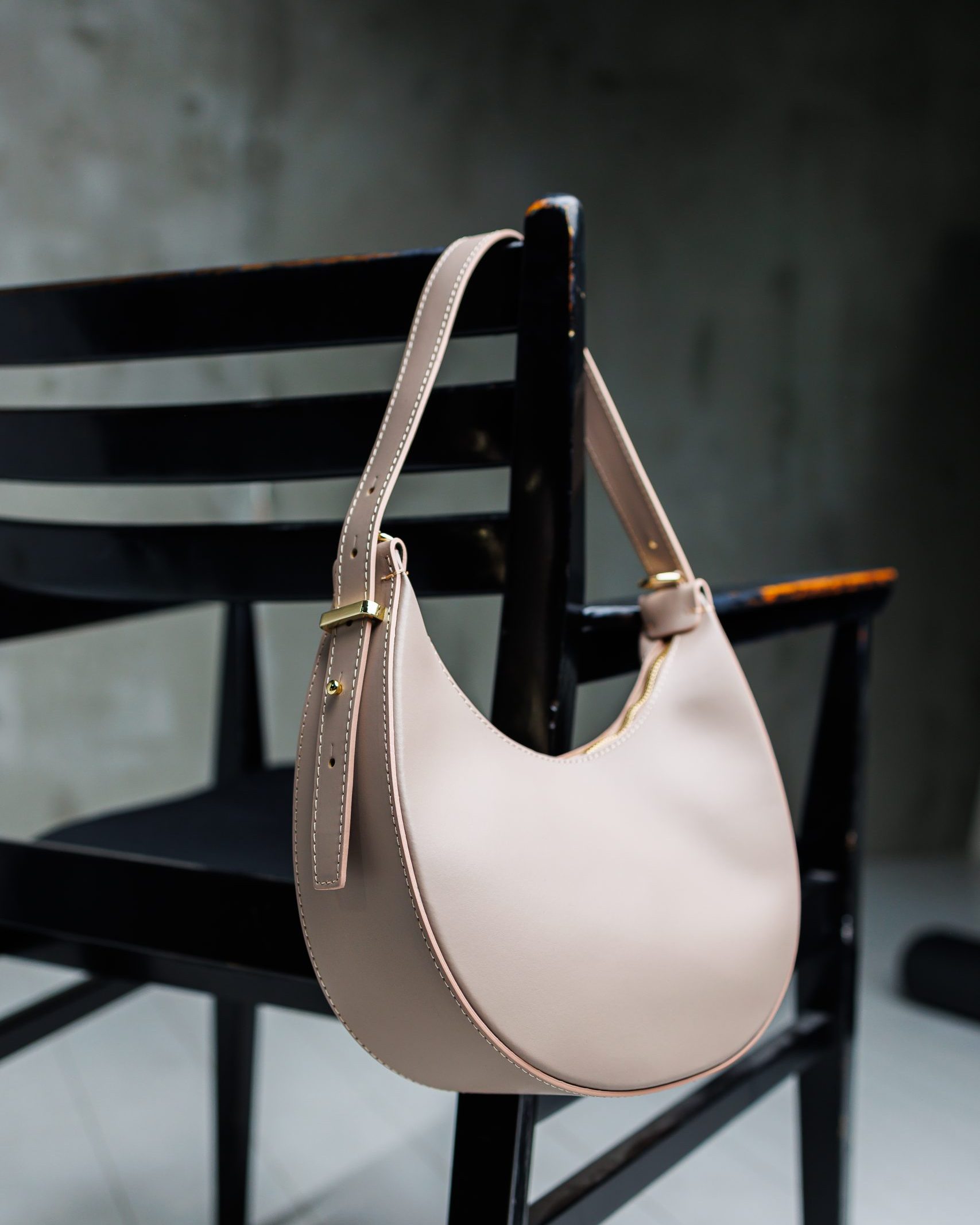 Pink Leather Bag