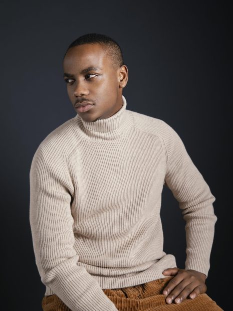 Beige Turtle Neck Sweater