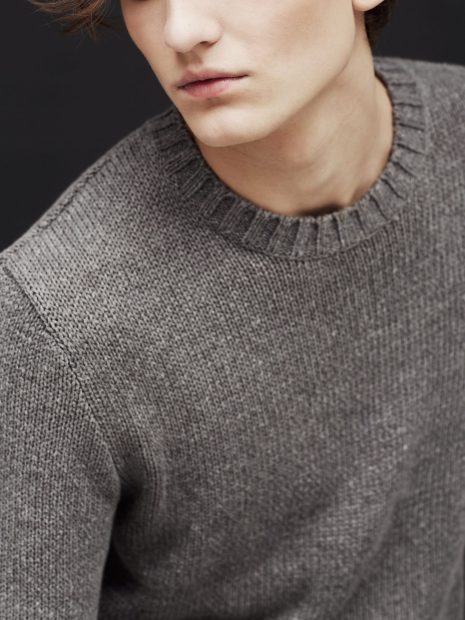 Grey Knitted Sweater